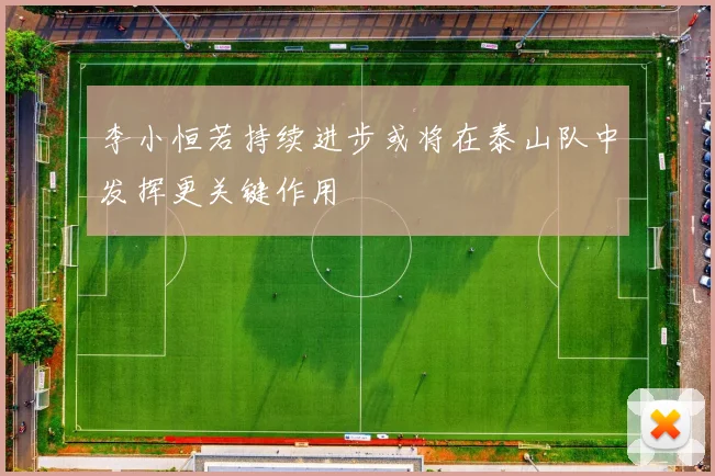 李小恒若持续进步或将在泰山队中发挥更关键作用