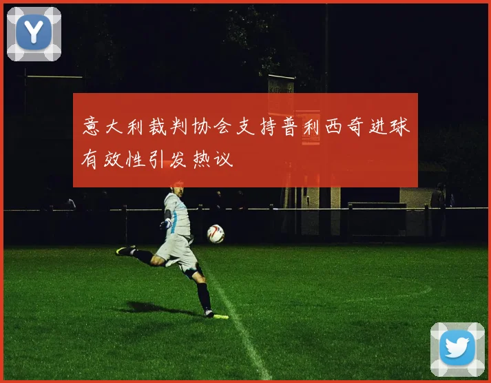 意大利裁判协会支持普利西奇进球有效性引发热议