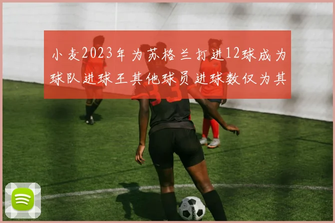 小麦2023年为苏格兰打进12球成为球队进球王其他球员进球数仅为其一半